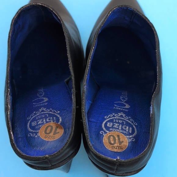 Jeffrey Campbell Ibiza mules, black, genuine leather, size 10 - Picture 11 of 13